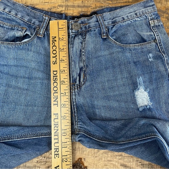 Buckle Black Jeans Men’s 30 x 32 distressed star stripe patches denim - Picture 5 of 13